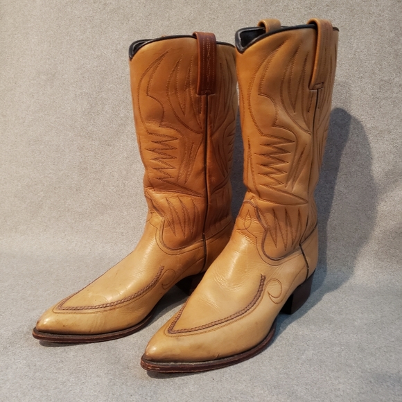 Vintage Dan Post cowboy boot - Picture 2 of 8